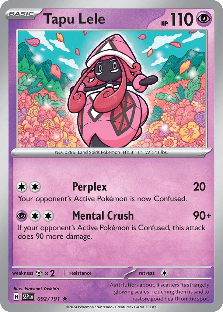 Tapu Lele, kortbilde fra pokemontcg.io