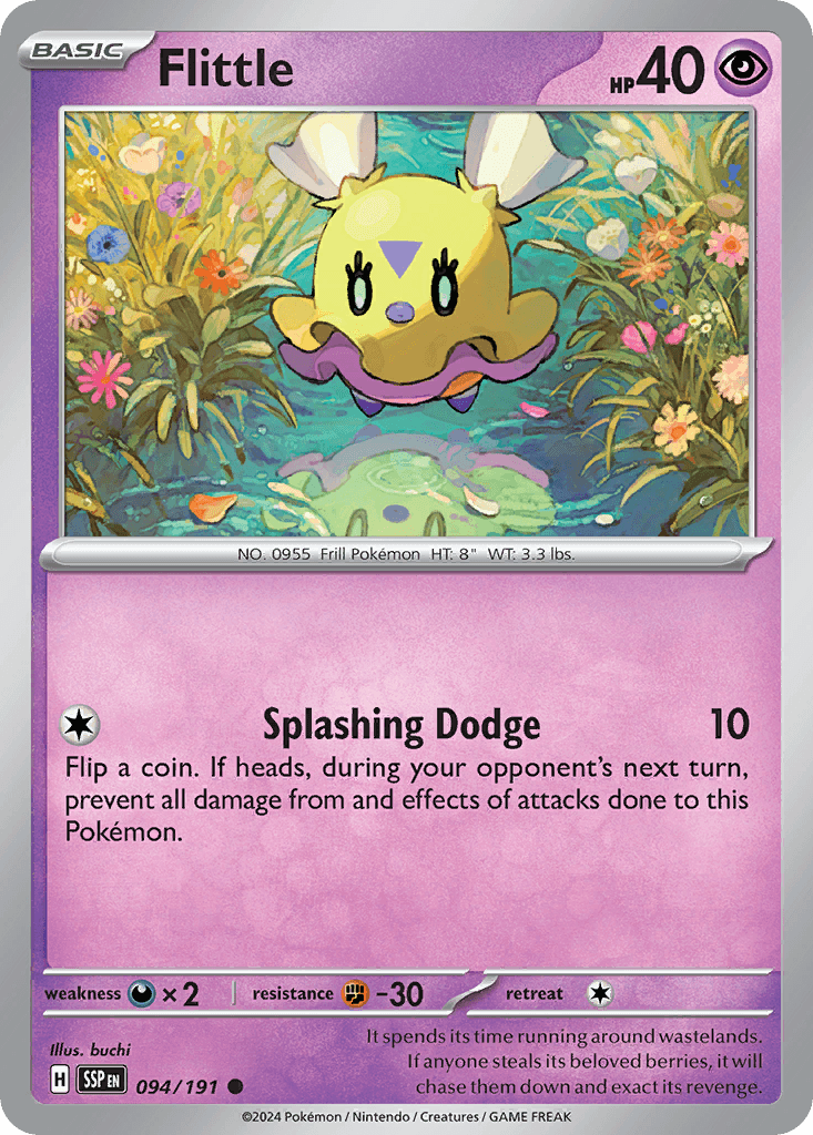 Flittle, kortbilde fra pokemontcg.io