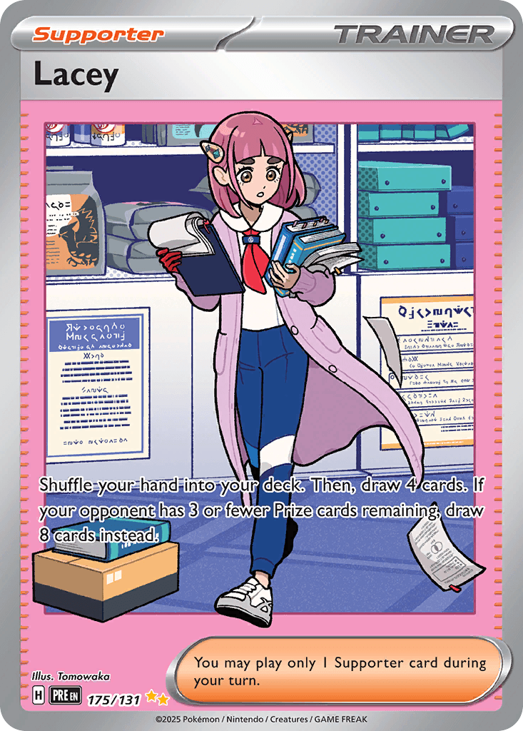 Lacey, kortbilde fra pokemontcg.io