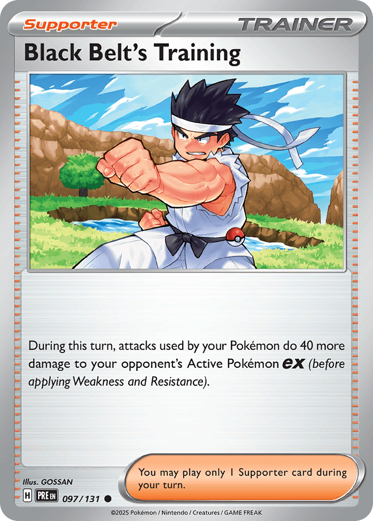 Black Belt's Training, kortbilde fra pokemontcg.io