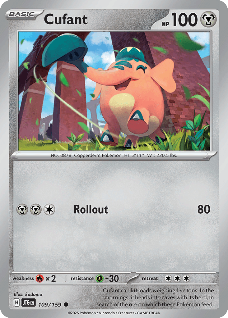 Cufant, kortbilde fra pokemontcg.io