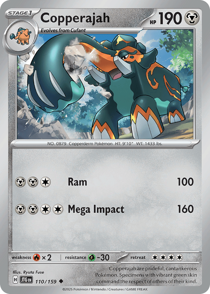 Copperajah, kortbilde fra pokemontcg.io
