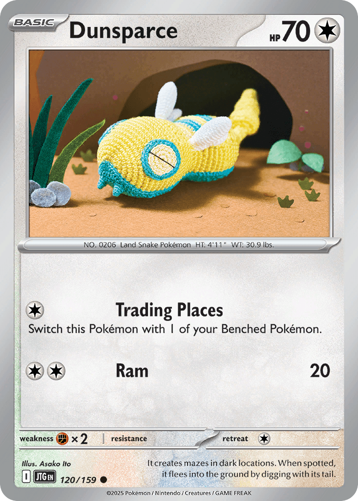 Dunsparce, kortbilde fra pokemontcg.io