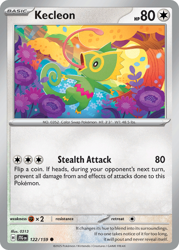 Kecleon, kortbilde fra pokemontcg.io