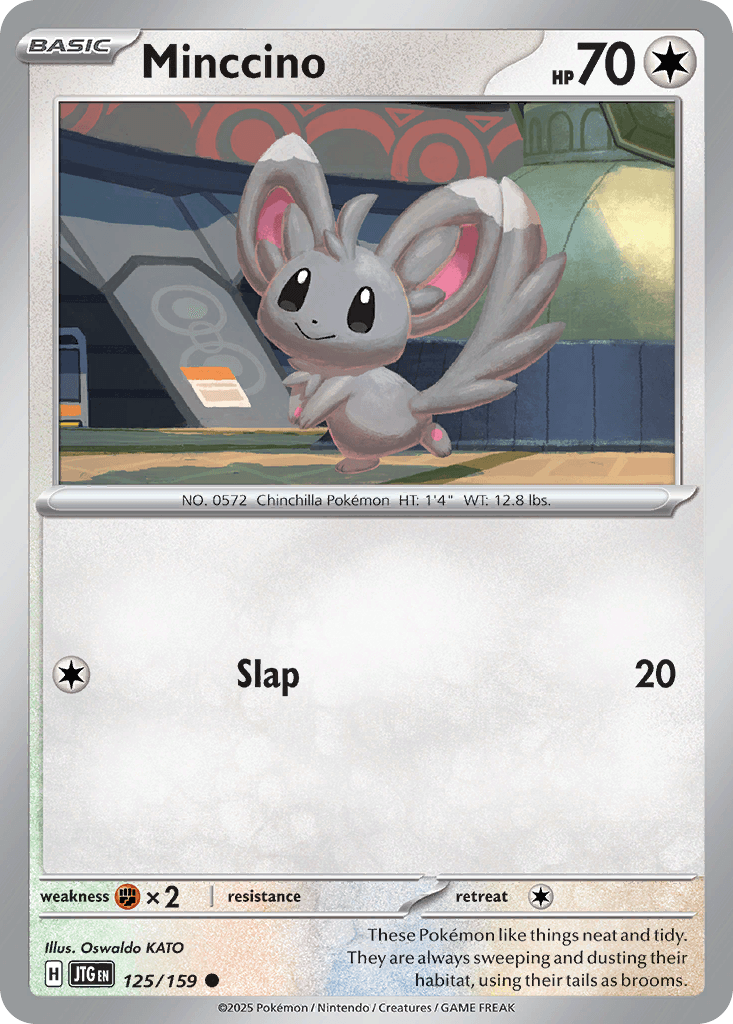 Minccino, kortbilde fra pokemontcg.io