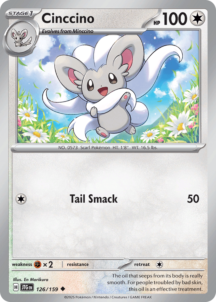 Cinccino, kortbilde fra pokemontcg.io
