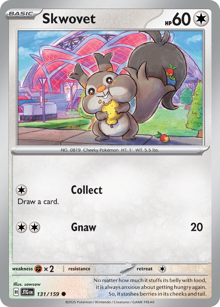 Skwovet, kortbilde fra pokemontcg.io