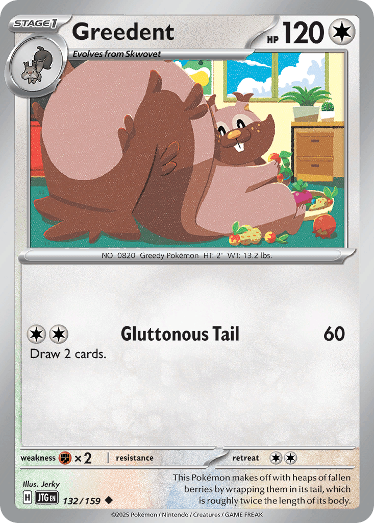 Greedent, kortbilde fra pokemontcg.io