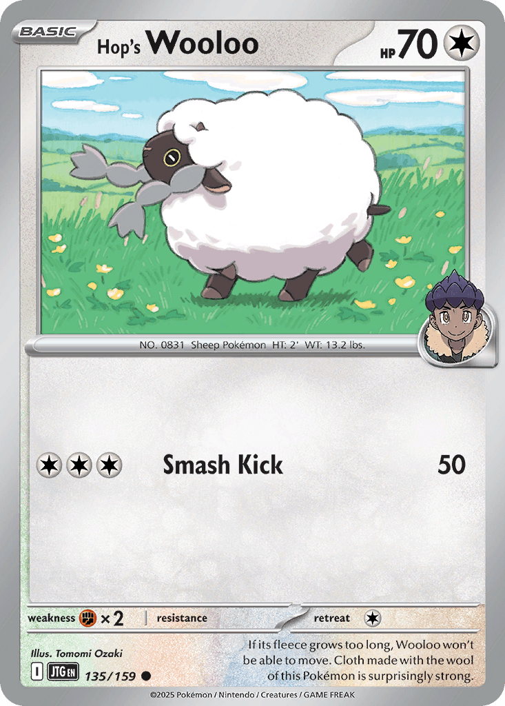 Hop's Wooloo, kortbilde fra pokemontcg.io