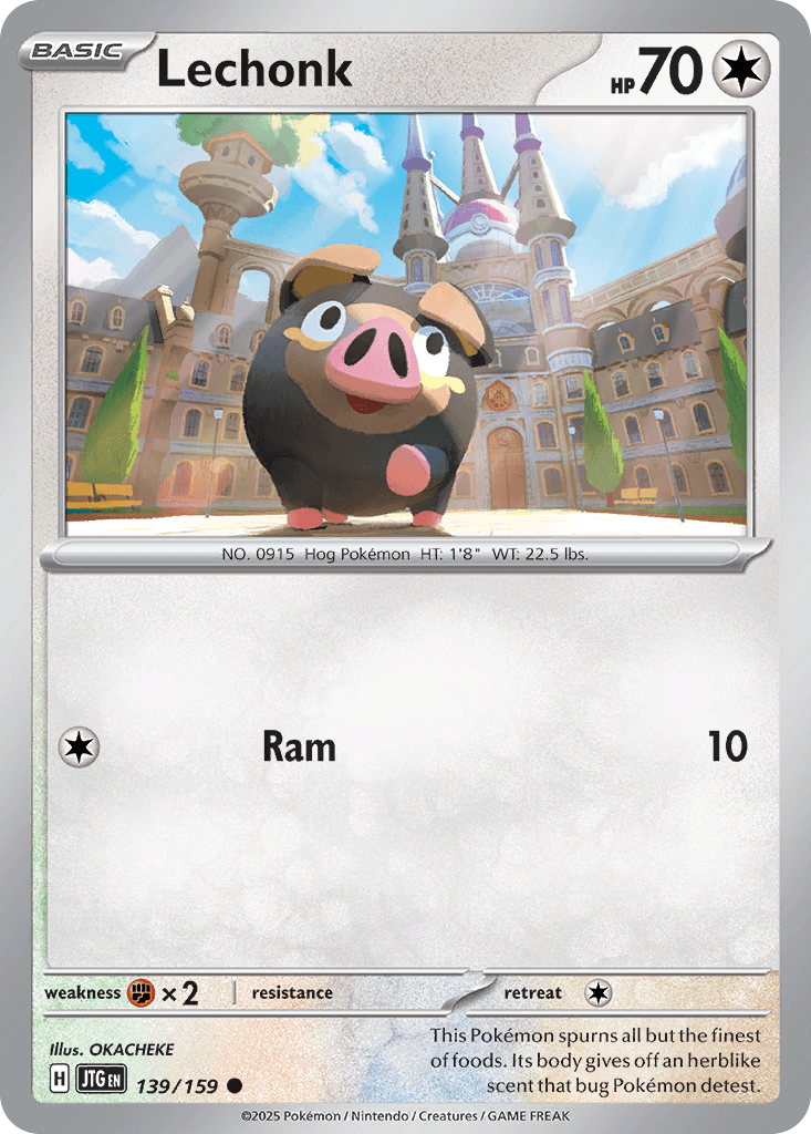 Lechonk, kortbilde fra pokemontcg.io