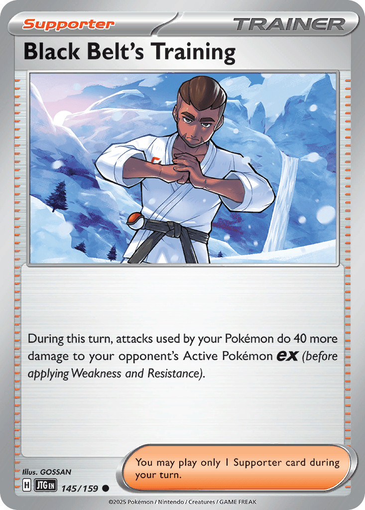 Black Belt's Training, kortbilde fra pokemontcg.io