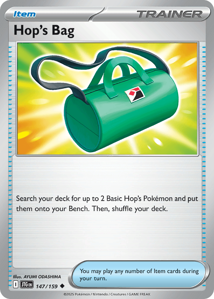 Hop's Bag, kortbilde fra pokemontcg.io