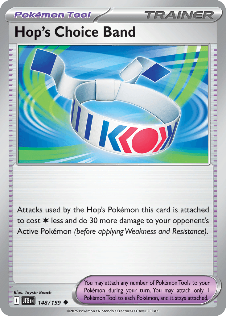 Hop's Choice Band, kortbilde fra pokemontcg.io