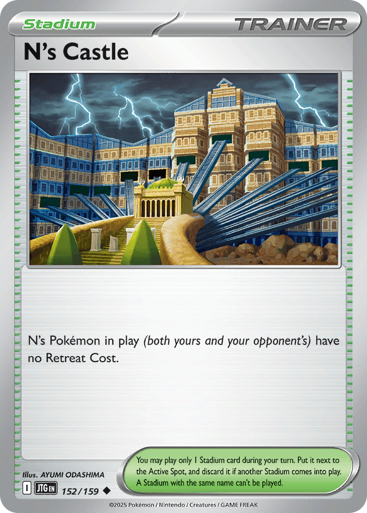N's Castle, kortbilde fra pokemontcg.io