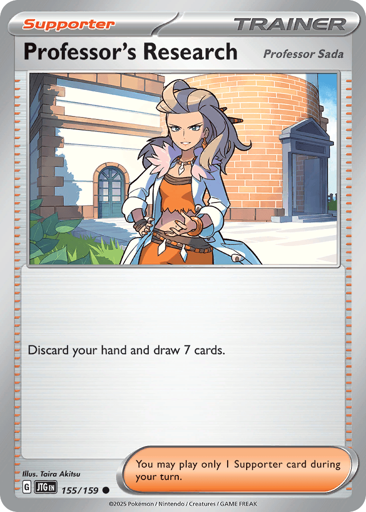 Professor's Research, kortbilde fra pokemontcg.io