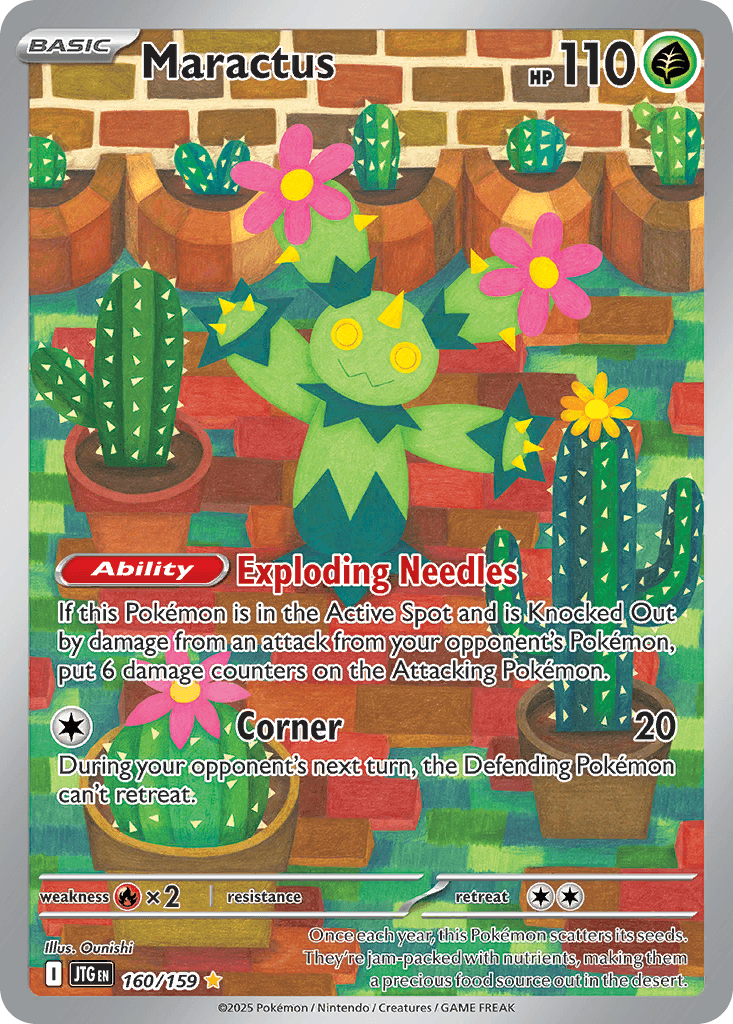 Maractus, kortbilde fra pokemontcg.io