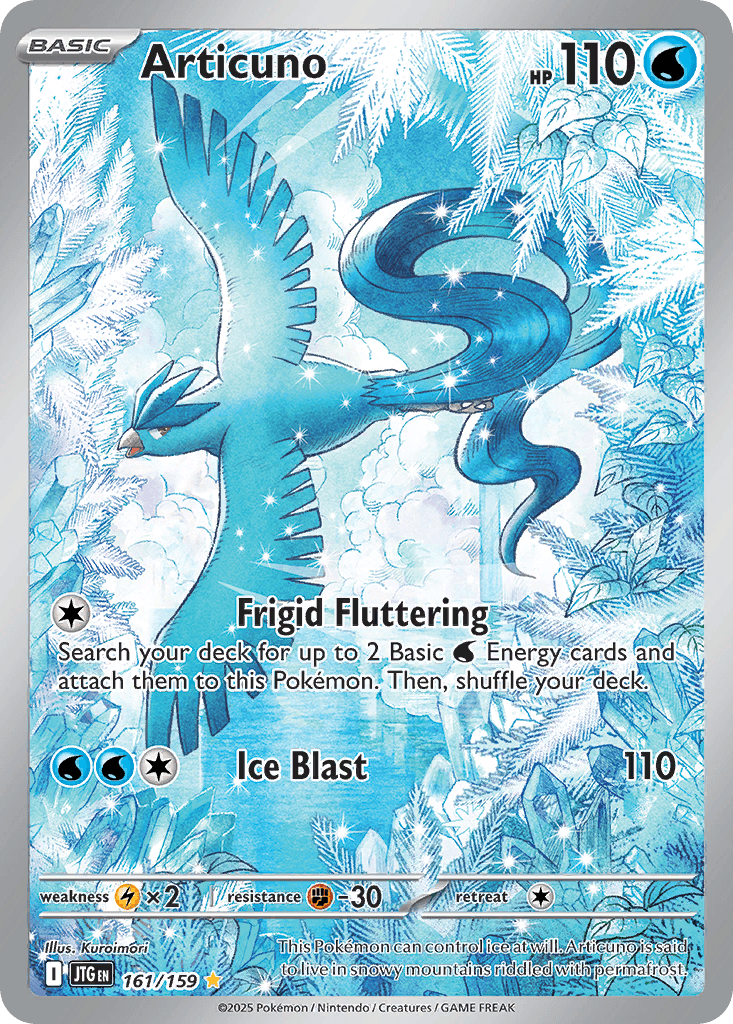 Articuno, kortbilde fra pokemontcg.io