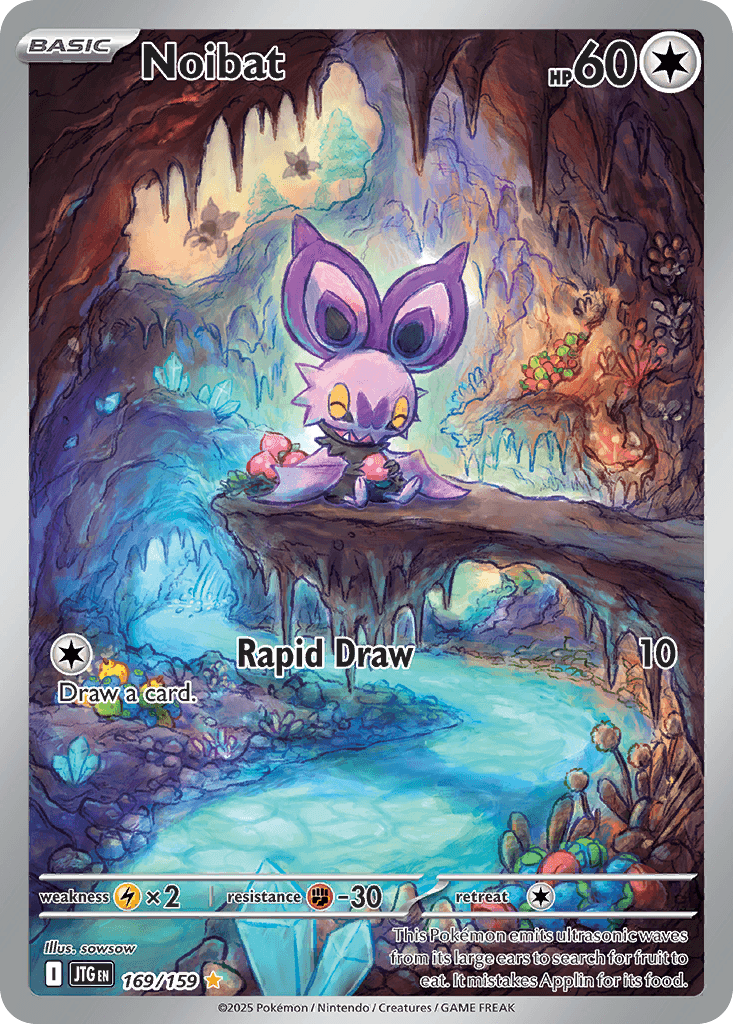 Noibat, kortbilde fra pokemontcg.io