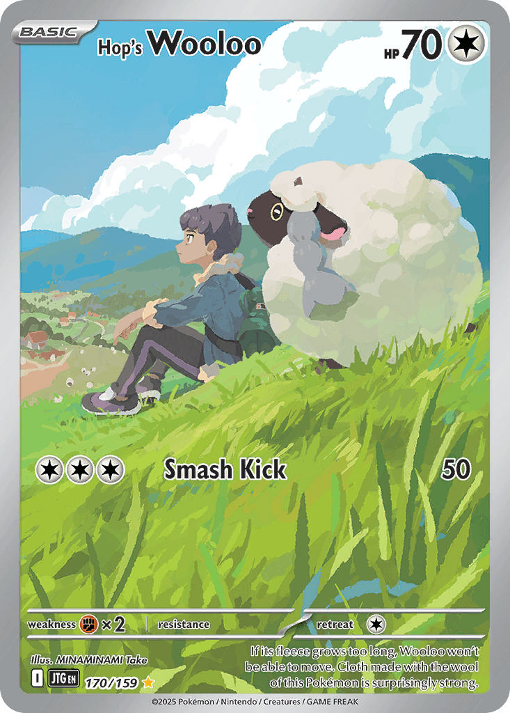 Hop's Wooloo, kortbilde fra pokemontcg.io