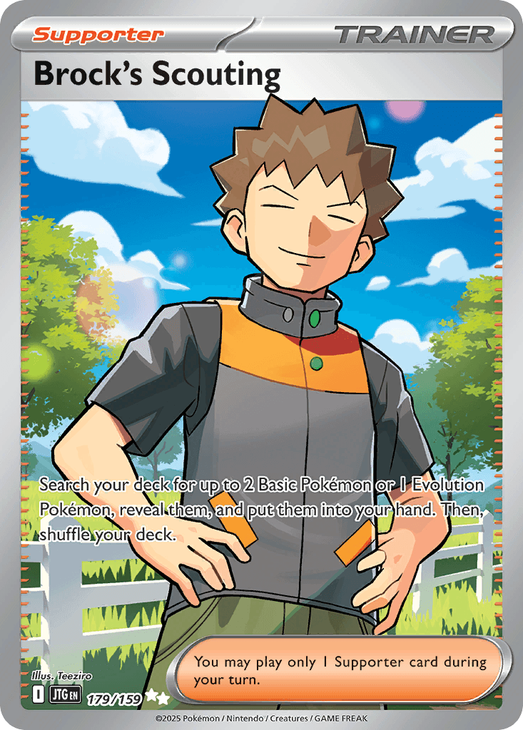 Brock's Scouting, kortbilde fra pokemontcg.io