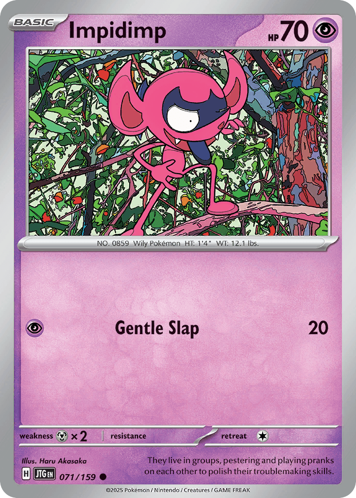 Impidimp, kortbilde fra pokemontcg.io