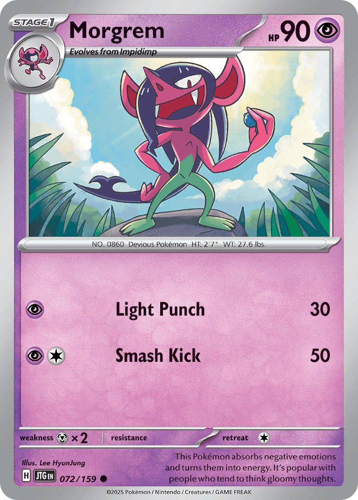 Morgrem, kortbilde fra pokemontcg.io