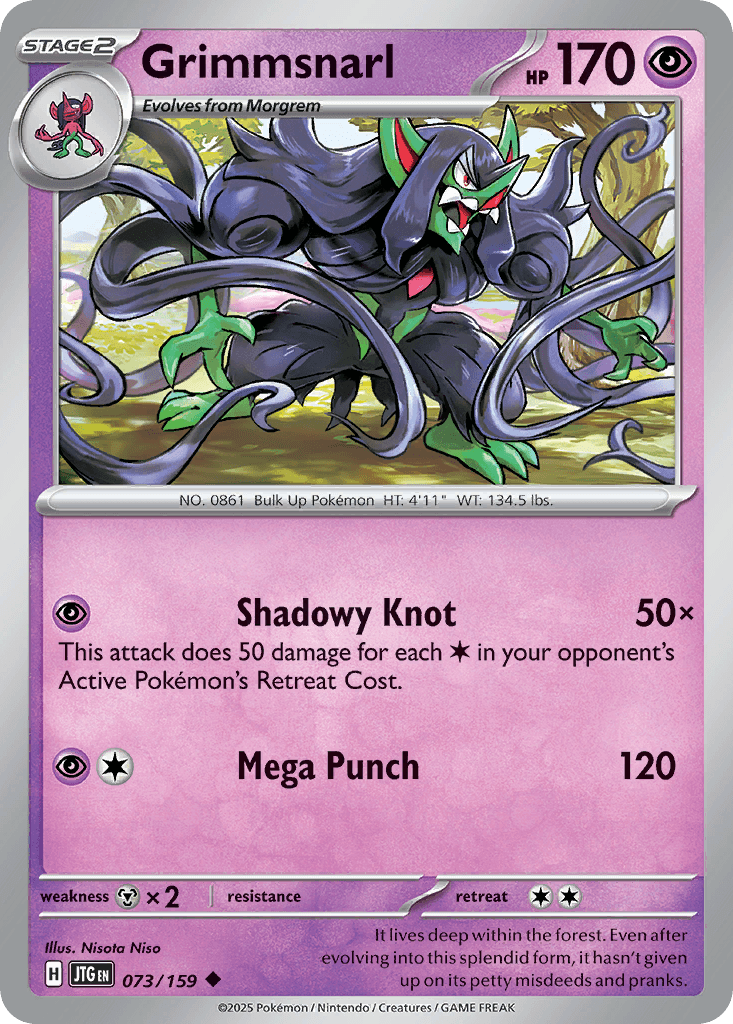 Grimmsnarl, kortbilde fra pokemontcg.io