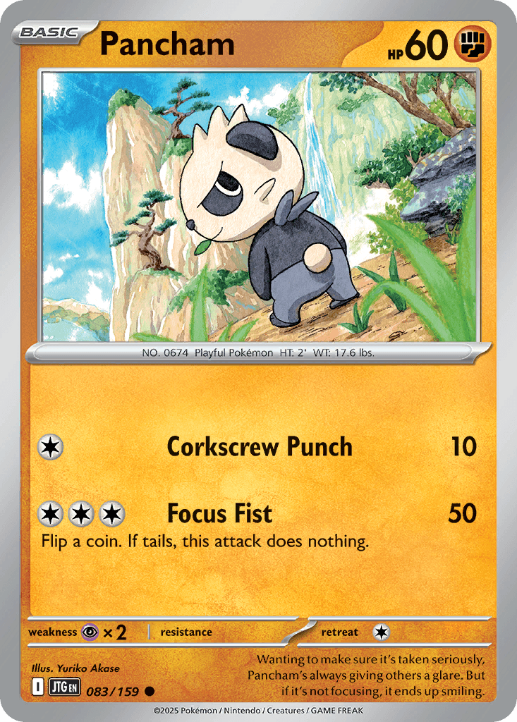 Pancham, kortbilde fra pokemontcg.io