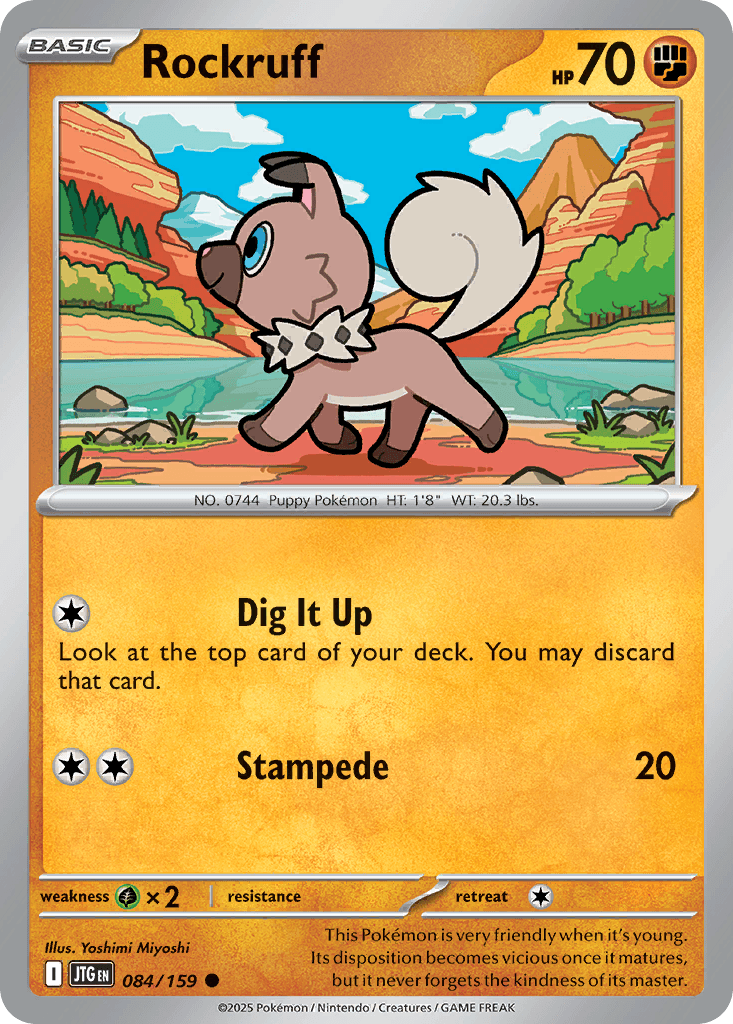 Rockruff, kortbilde fra pokemontcg.io