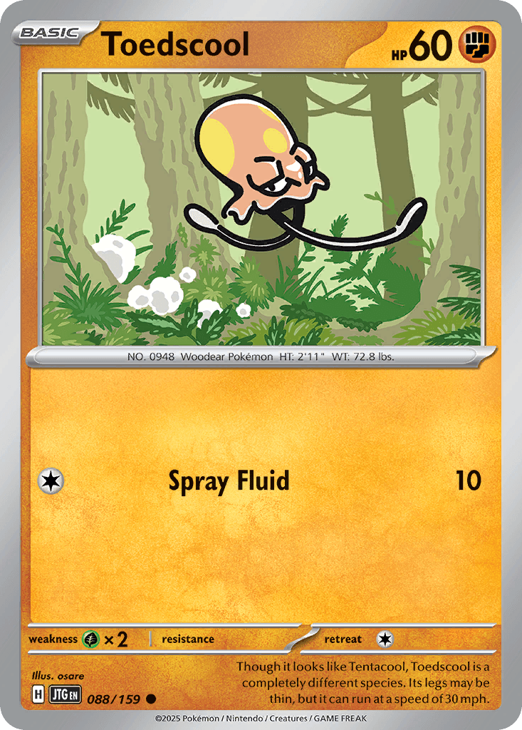 Toedscool, kortbilde fra pokemontcg.io