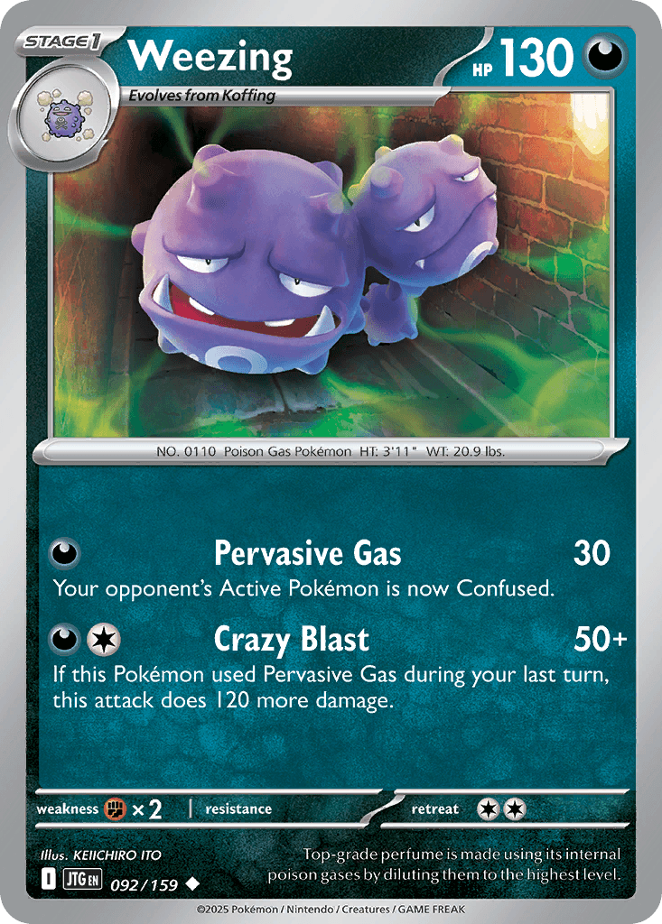 Weezing, kortbilde fra pokemontcg.io