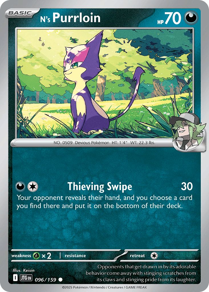 N's Purrloin, kortbilde fra pokemontcg.io