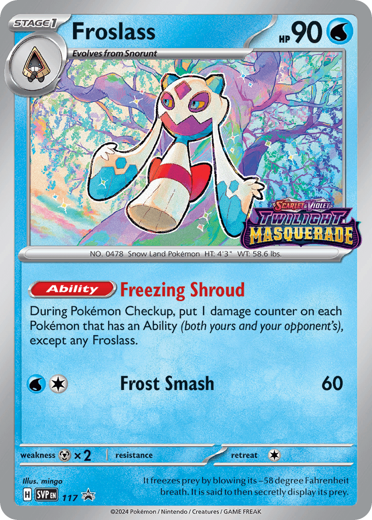 Froslass, kortbilde fra pokemontcg.io