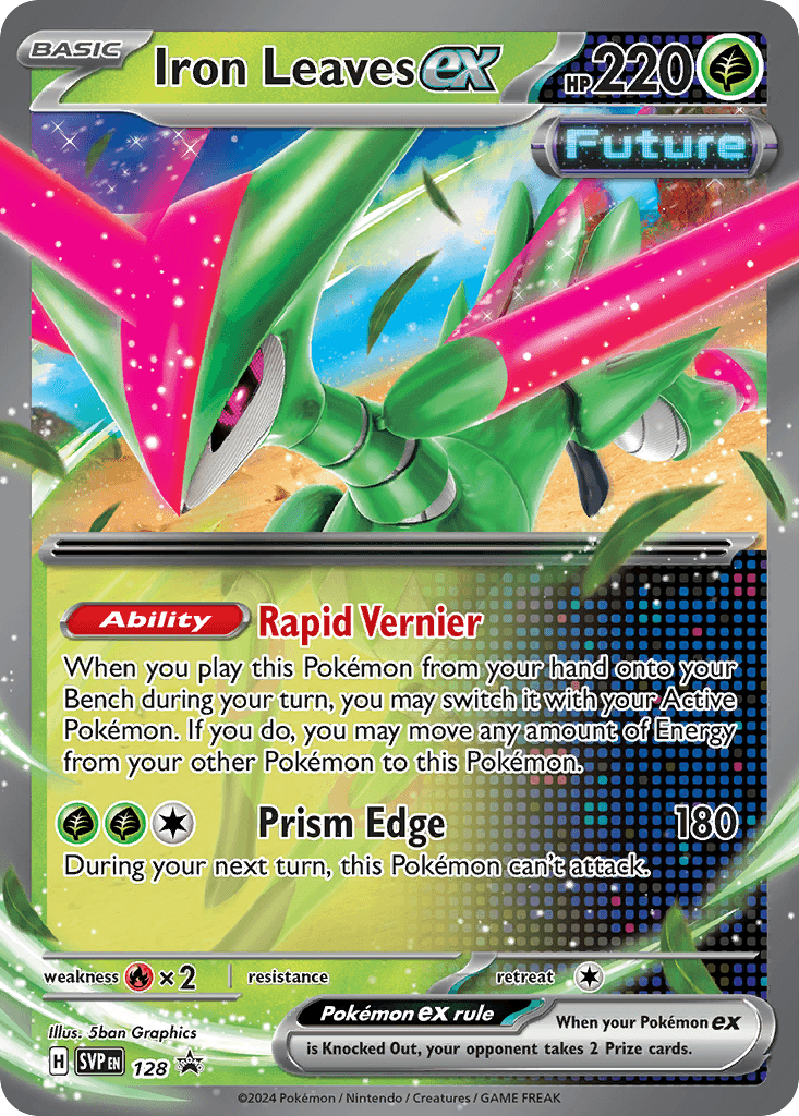 Iron Leaves ex, kortbilde fra pokemontcg.io