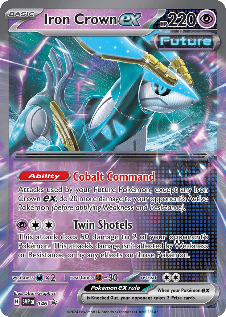 Iron Crown ex, kortbilde fra pokemontcg.io