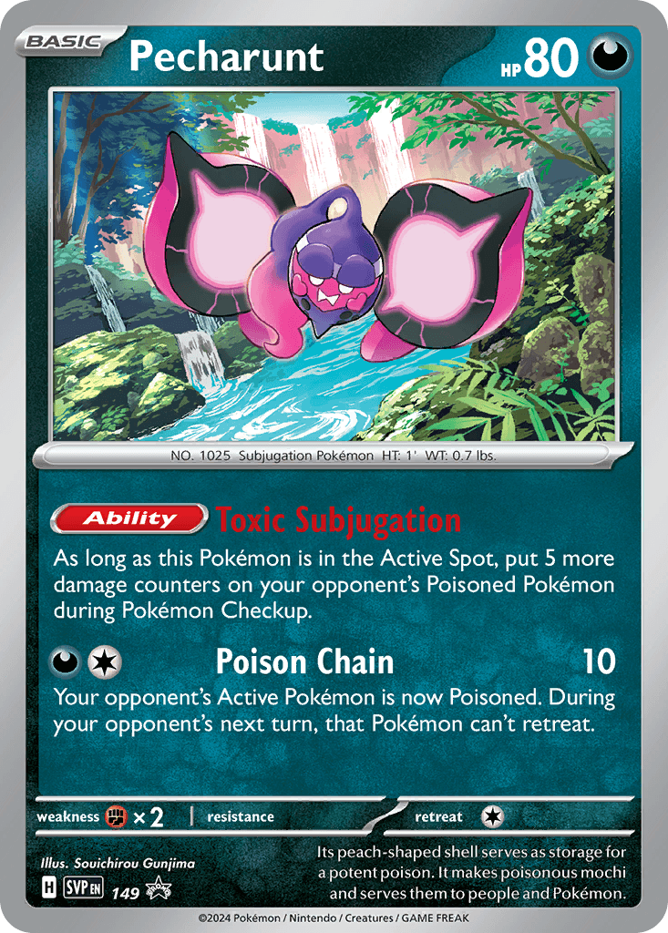 Pecharunt, kortbilde fra pokemontcg.io