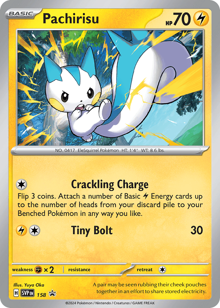 Pachirisu, kortbilde fra pokemontcg.io