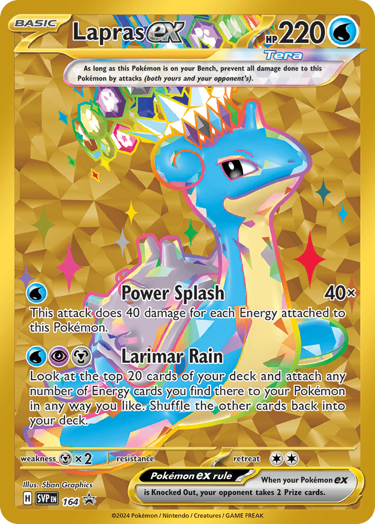 Lapras ex, kortbilde fra pokemontcg.io