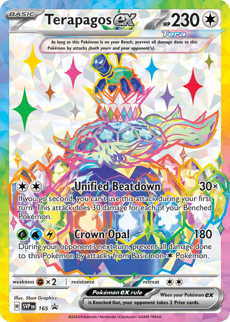 Terapagos ex, kortbilde fra pokemontcg.io
