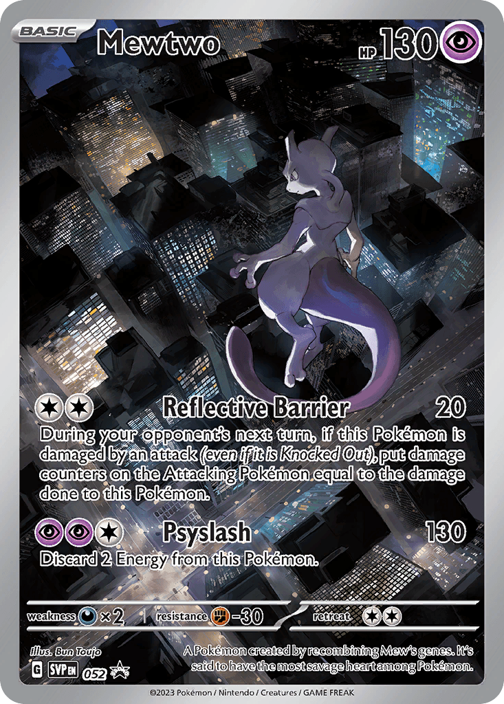 Mewtwo, kortbilde fra pokemontcg.io
