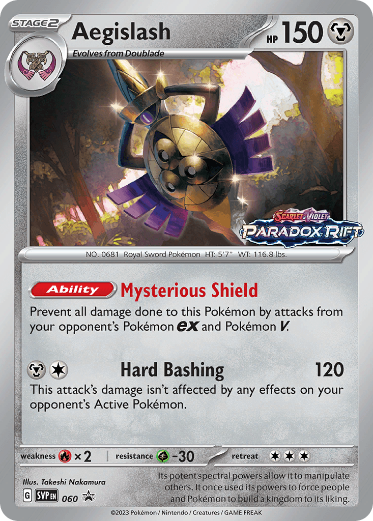 Aegislash, kortbilde fra pokemontcg.io
