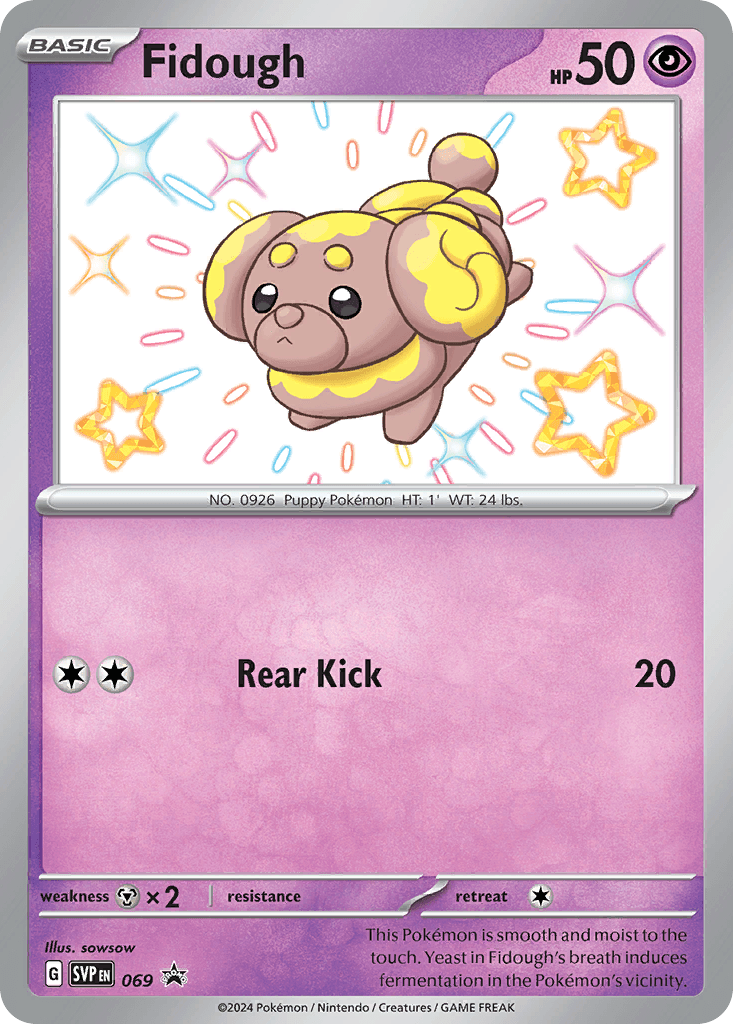 Fidough, kortbilde fra pokemontcg.io
