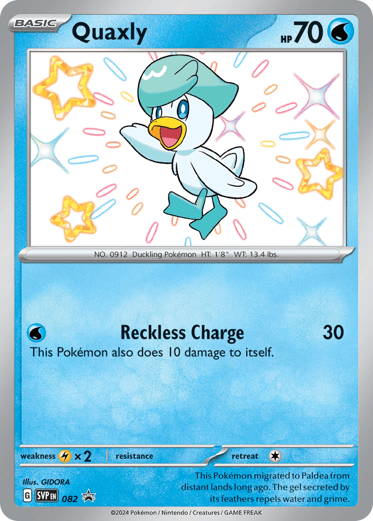 Quaxly, kortbilde fra pokemontcg.io