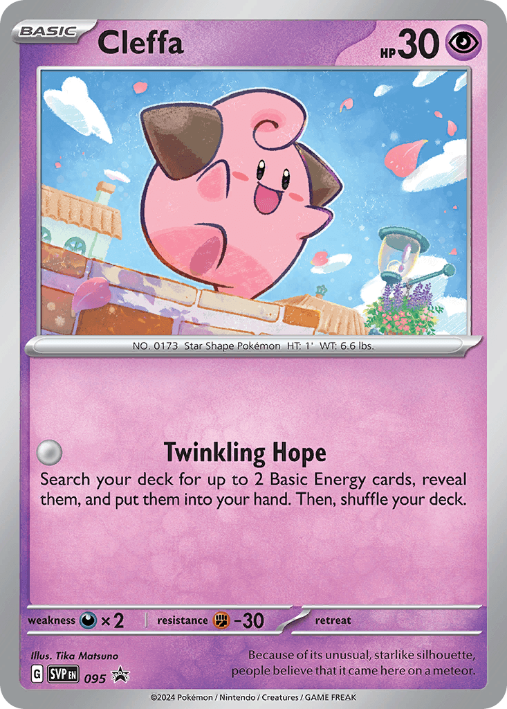 Cleffa, kortbilde fra pokemontcg.io