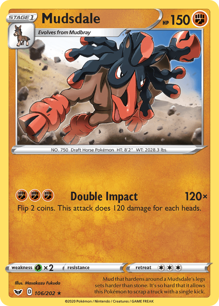 Mudsdale, kortbilde fra pokemontcg.io