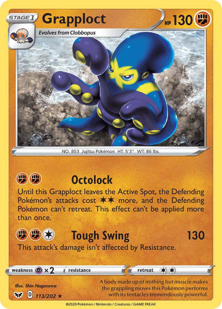 Grapploct, kortbilde fra pokemontcg.io