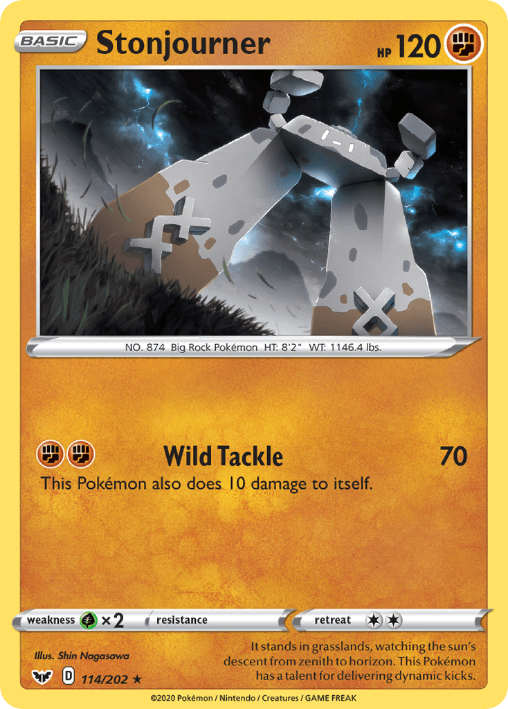 Stonjourner, kortbilde fra pokemontcg.io