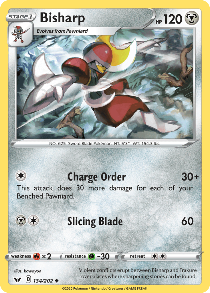 Bisharp, kortbilde fra pokemontcg.io