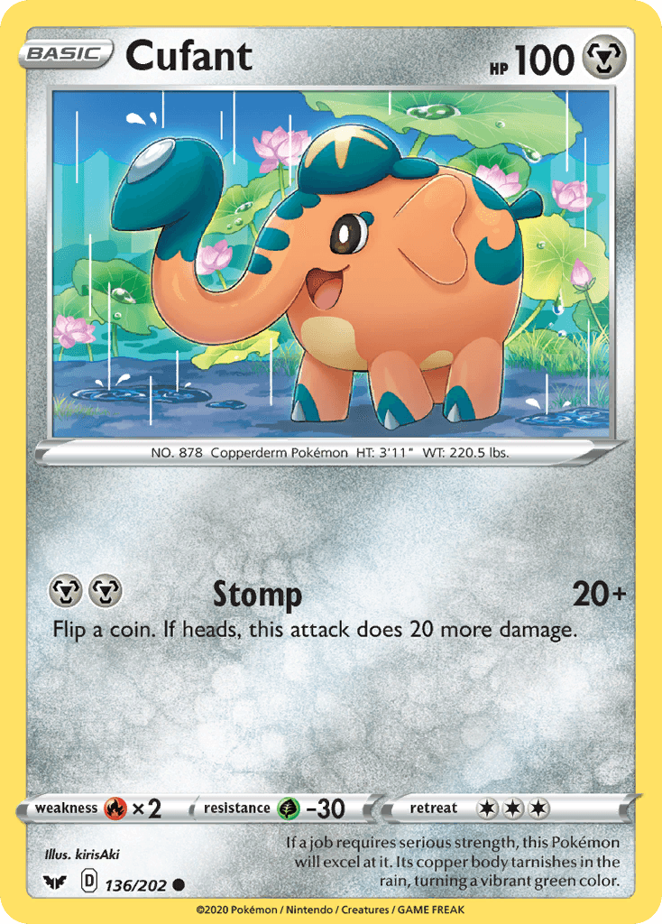 Cufant, kortbilde fra pokemontcg.io