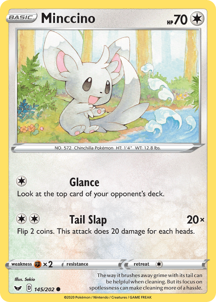 Minccino, kortbilde fra pokemontcg.io